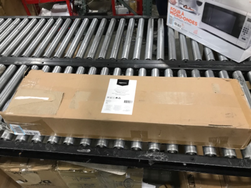 Photo 1 of Amazon Basics Metal Bed Frame, 9-Leg Base for Box Spring and Mattress - King, 79.6 x 76-Inches, Tool-Free Easy Assembly
