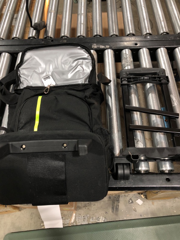 Photo 2 of  Insulated Rolling Cooler Bag,Cooler with Wheels and Handle Leakproof Soft Cooler Cart Portable 