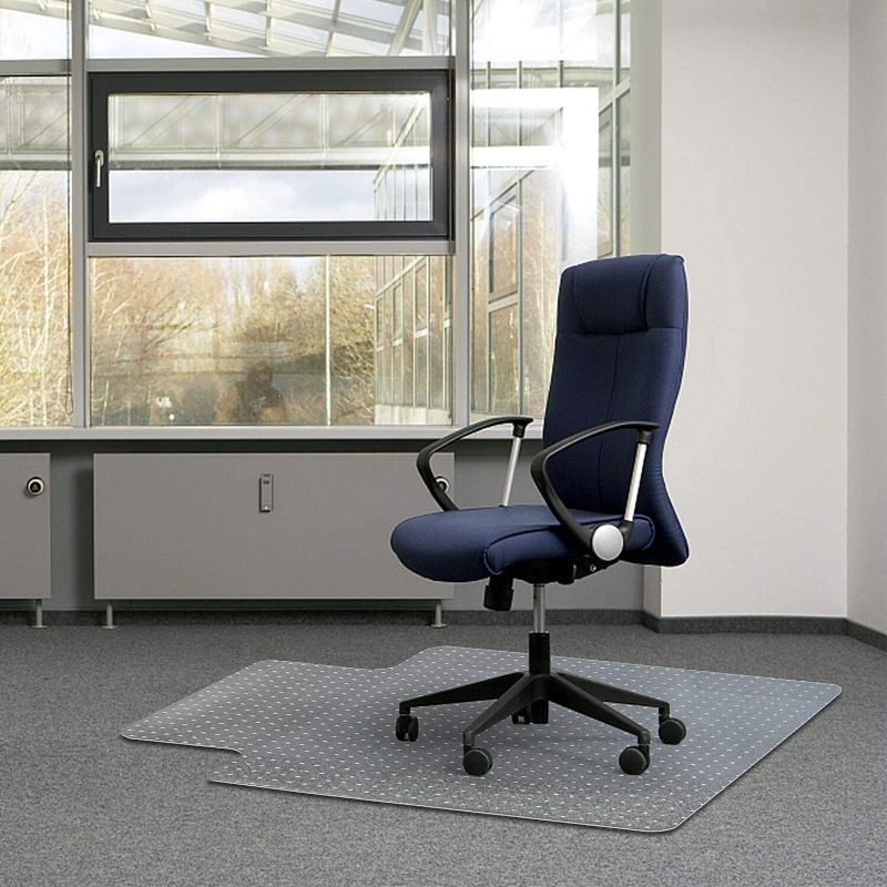 Photo 1 of Kuyal Office Chair Mat for Carpets,Transparent Thick and Sturdy Highly Premium Quality Floor Mats