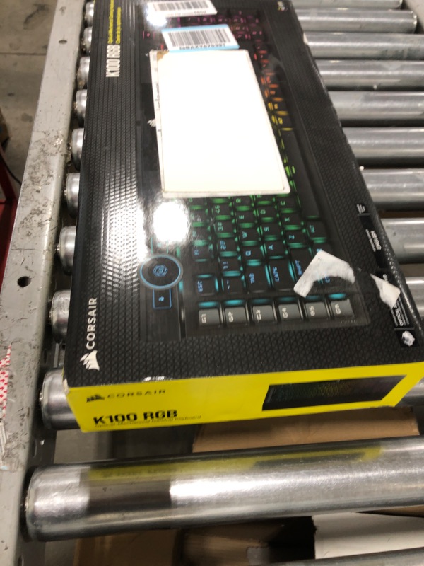 Photo 4 of Corsair K100 RGB Mechanical Gaming Keyboard - CHERRY MX SPEED RGB 