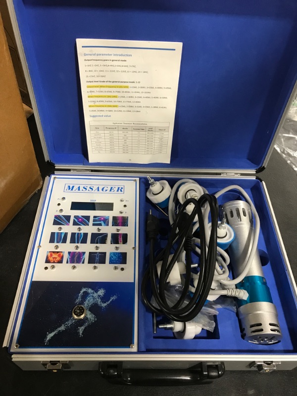 Photo 2 of Nulatool Extracorporeal Shockwave Therapy Machine,Shockwave Deep Muscle Massager for E-D Pain Relief Muscle Relaxed