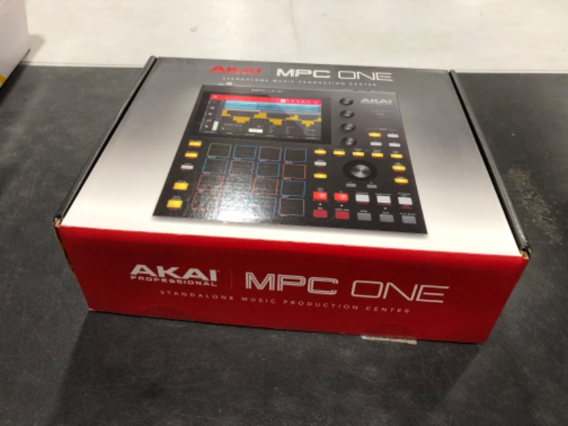 Photo 5 of Akai Professional MPC One Drum Machine Sampler & MIDI Controller with Beat Pads Synth Engines Standalone Operation and Touch Display
