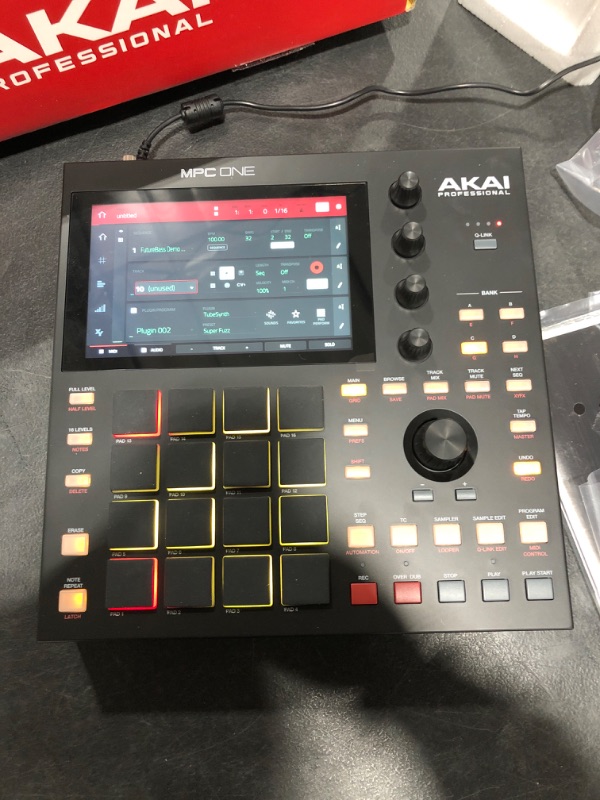 Photo 11 of Akai Professional MPC One Drum Machine Sampler & MIDI Controller with Beat Pads Synth Engines Standalone Operation and Touch Display
