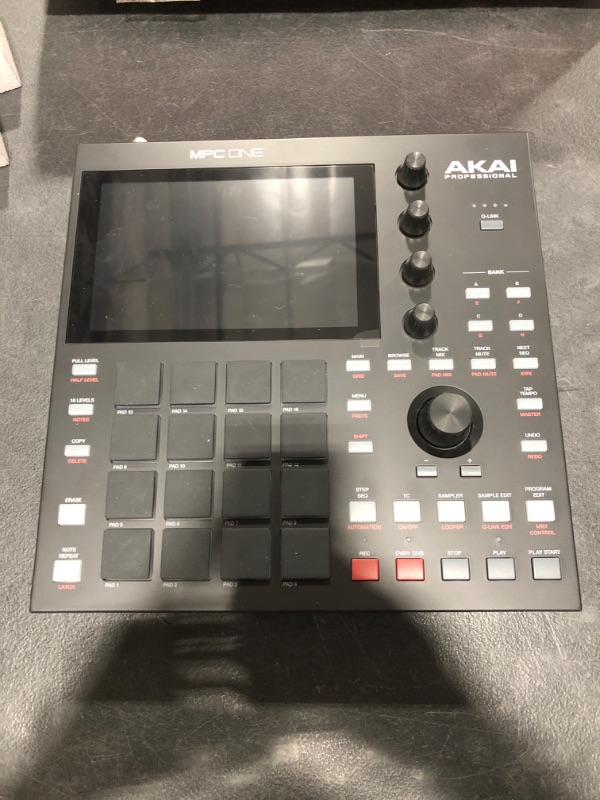 Photo 9 of Akai Professional MPC One Drum Machine Sampler & MIDI Controller with Beat Pads Synth Engines Standalone Operation and Touch Display
