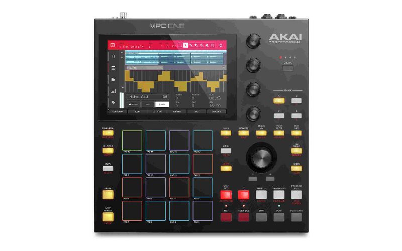 Photo 1 of Akai Professional MPC One Drum Machine Sampler & MIDI Controller with Beat Pads Synth Engines Standalone Operation and Touch Display
