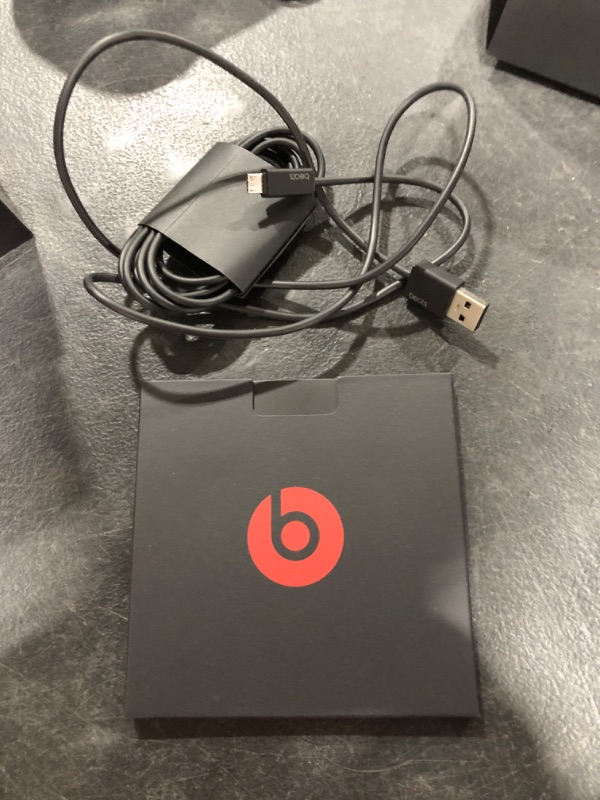 Photo 1 of Beats Studio3 Wireless Noise Cancelling Over-Ear Headphones - Apple W1 Headphone Chip, Class 1 Bluetooth, 22 Hours of Listening Time, Built-in Microphone - Matte Black (Latest Model)
