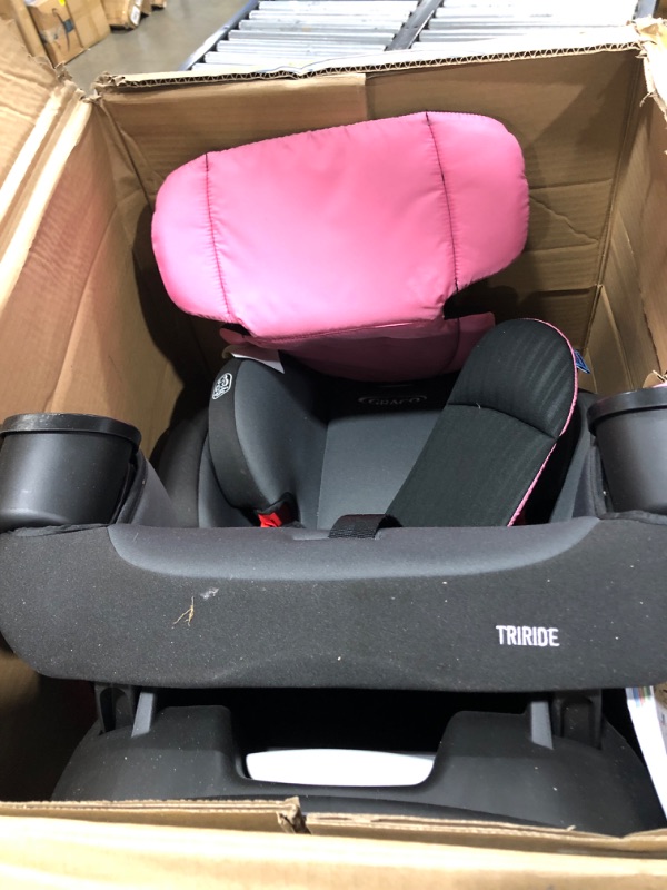 Photo 2 of Graco TriRide 3 in 1 Car Seat | 3 Modes of Use from Rear Facing to Highback Booster Car Seat, Cadence