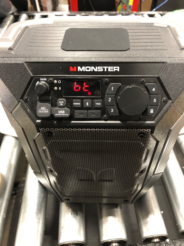 Photo 2 of Monster Rocker 270 Sport Portable Indoor/Outdoor Wireless Speaker - Gray