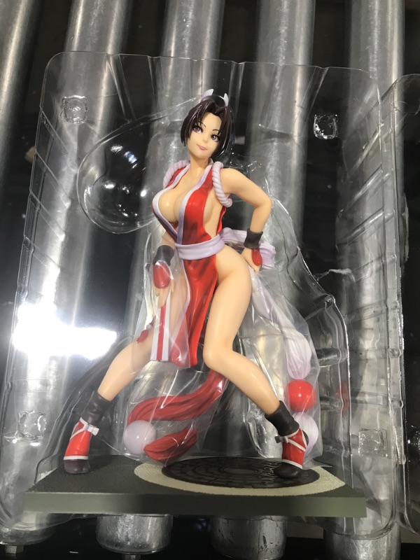 Photo 3 of Kotobukiya SNK The King of Fighters '98: Mai Shiranui Bishoujo Statue, Multicolor