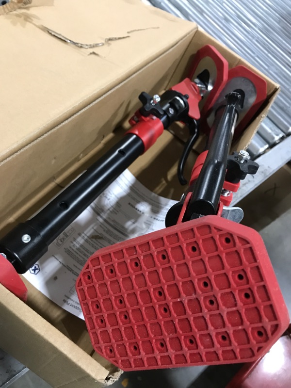 Photo 3 of XINQIAO Third Hand Tool 3rd Hand Support System, Premium Steel Support Rod with 154 LB Capacity for Cabinet Jack, Drywall Jack& Cargo Bars, 18.5 IN-29.5 IN Long, 2 PC 18.5"-29.5" 2PC