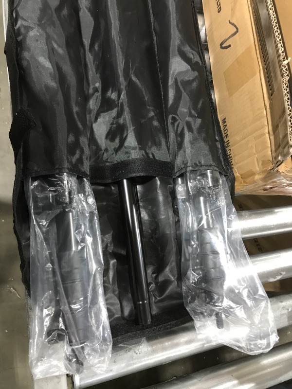 Photo 1 of HYJ-INC 10ft x 8.5ft Adjustable Photography Backdrop Support System Photo Video Studio Muslin Background Stand Kit with Carry Bag