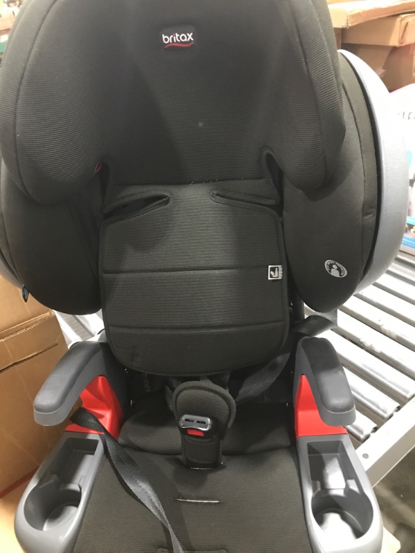 Photo 2 of Britax Grow with You ClickTight Plus Harness-2-Booster Car Seat, Jet Safewash Fabric ClickTight Plus Jet