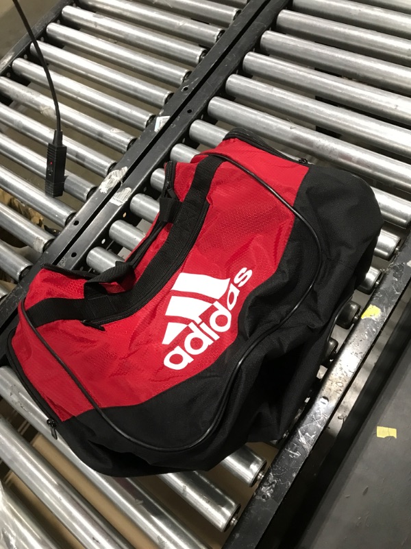 Photo 2 of Adidas Defender 4 Large Duffel Bag 13 inch x24.75 inch x12 inch Team Power Red