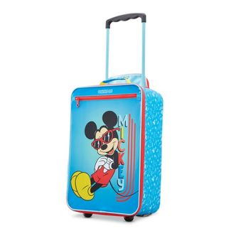 Photo 1 of American Tourister Kids' Disney Mickey Mouse Softside Upright Carry On Suitcase

