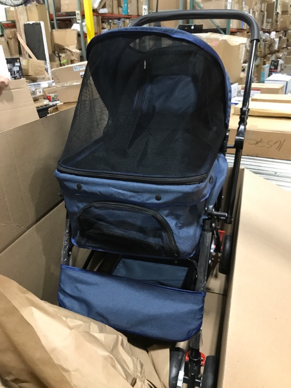 Photo 1 of Blue Baby Stroller 