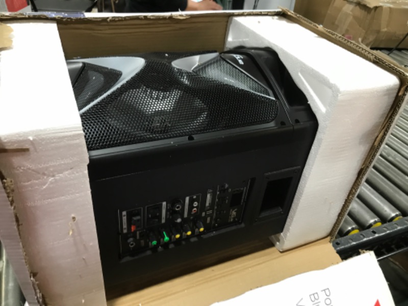 Photo 1 of Karaoke Machine for Adults & Kids, VeGue Bluetooth PA Speaker System with 2 Wireless Microphones, 10'' Subwoofer, Disco Ball, Karaoke Singing Machine for Home Karaoke, Singing Party, Church (VS-1088)