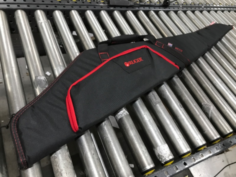 Photo 2 of Allen Company Ruger Mesa Rifle Case, 46 inches - Black/Red