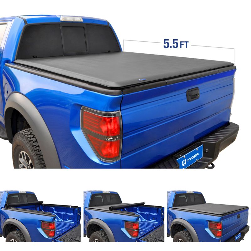 Photo 1 of  2022 Ford F-150 Tyger T1 Soft Roll up Tonneau Cover 