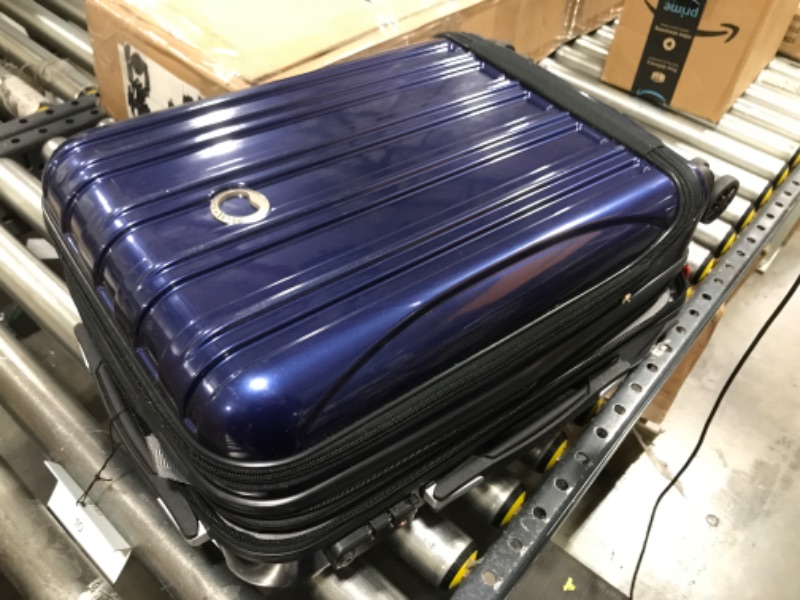 Photo 3 of  Delsey Paris Aero 19 Carry-on Hardside Luggage Blue 