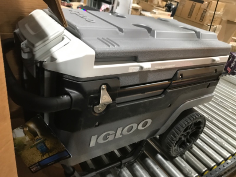 Photo 2 of  Igloo Trailmate Journey 70 Qt Wheeled Cooler Gray 