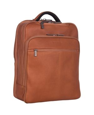 Photo 1 of  Full-Grain Colombian Leather 16" Laptop Tablet Travel Backpack 