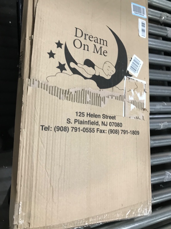 Photo 3 of Dream On Me Universal Cradle Mattress | Waterproof | 2” Fiber Core | Cradle Mattress | Greenguard Gold Certified | 36" x 18" White Check Vinyl Cover