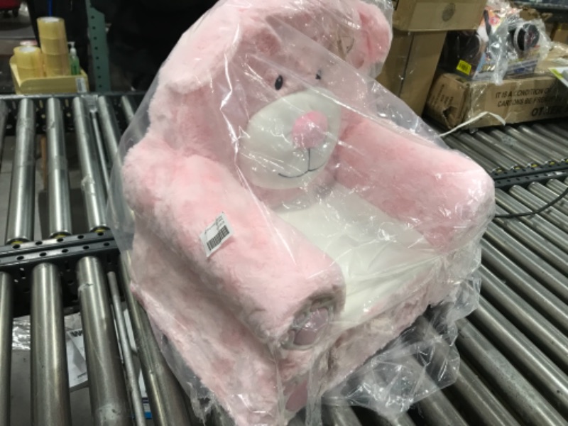 Photo 2 of Animal Adventure | Sweet Seats | Pink Bear Children's Plush Chair