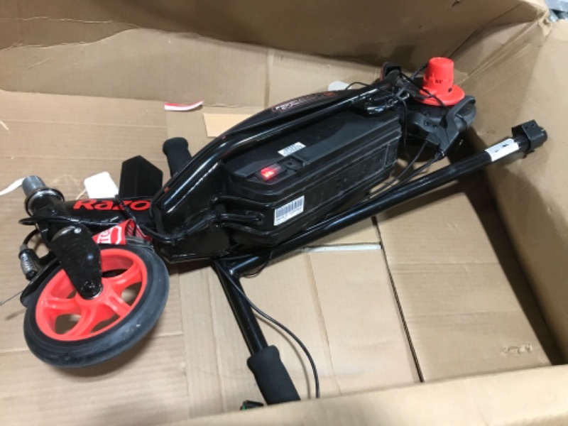 Photo 2 of  Razor Power Core E90 Electric Scooter - Hub Motor, Up to 10 mph and 80 min Ride Time, for Kids 8 and Up 