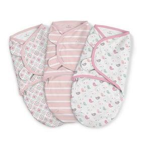 Photo 1 of  SwaddleMe Original Fly Away 3-Pack Swaddles, Multicolor, Large 