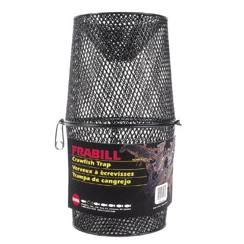 Photo 1 of  Frabill Torpedo Trap Crayfish Trap 10 in. X 9.75 in. X 9 in. Black 