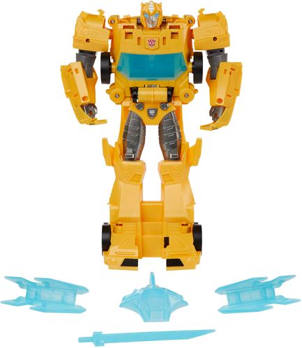 Photo 1 of  Transformers Toys Cyberverse Adventures Dinobots Unite Roll N’ Change Bumblebee Action Figure Set 5 Pieces 