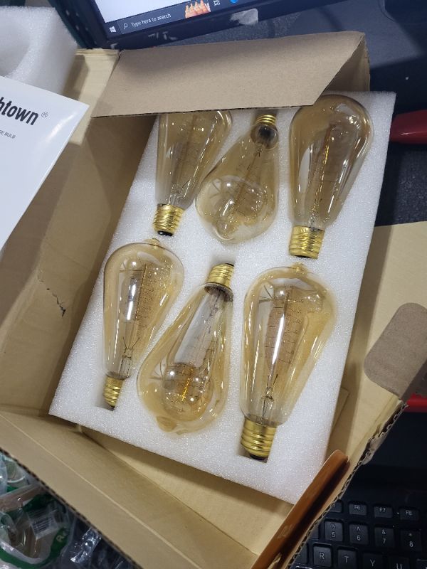 Photo 2 of INCANDESCENT VINTANGE BULB 6PC SET