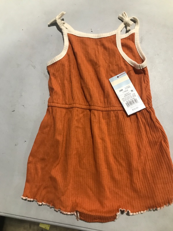 Photo 2 of Baby Girls' Firefly Ribbed Romper - Cat & Jack™
SIZE-18M
