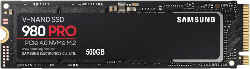 Photo 1 of SAMSUNG 980 PRO 500GB PCIe 4.0 NVMe M.2 SSD V NAND Technology MZ V8P500BW