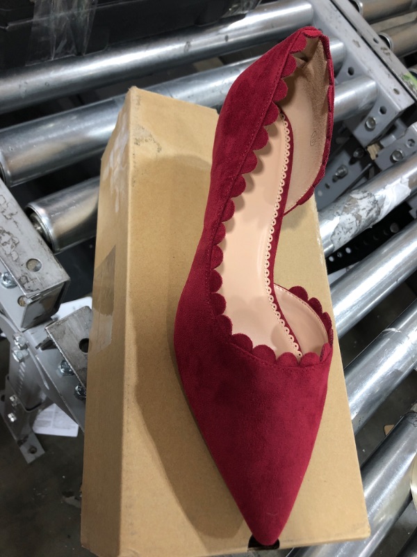 Photo 2 of Brinley Co. | Wine Tacita Kitten Heel
