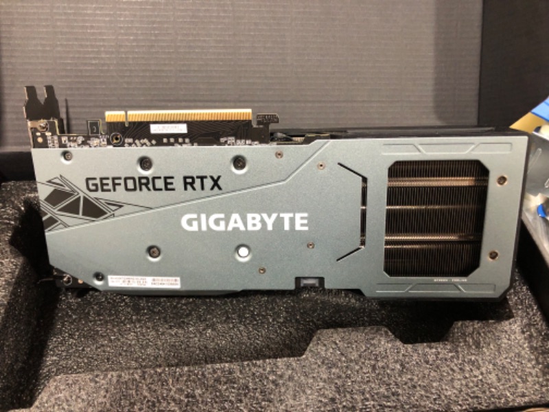 Photo 4 of Gigabyte GeForce RTX 3060 Ti Gaming OC 8G (REV2.0) Graphics Card, 3X WINDFORCE Fans, LHR, 8GB 256-bit GDDR6, GV-N306TGAMING OC-8GD REV2.0 Video Card