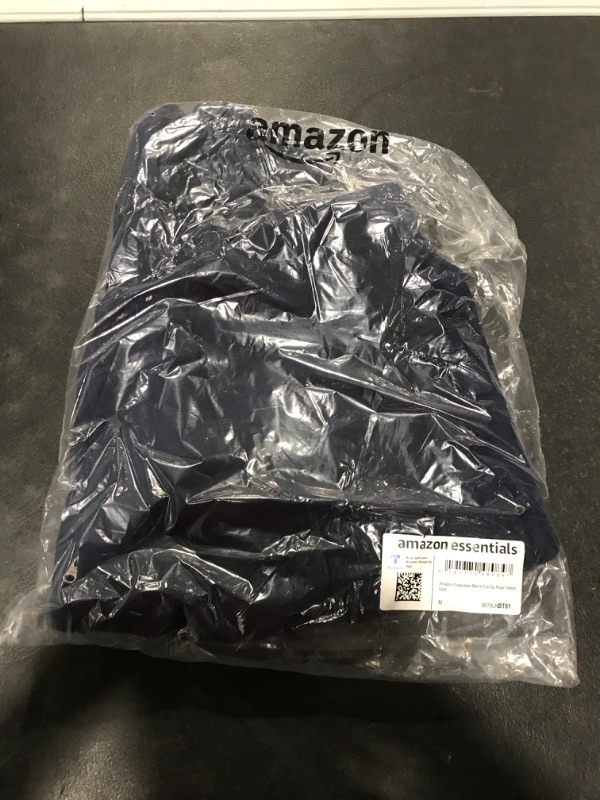 Photo 2 of Amazon Essentials Men's Full-Zip Polar Fleece Vest (Available in Big & Tall) Polyester Navy SIZE Medium