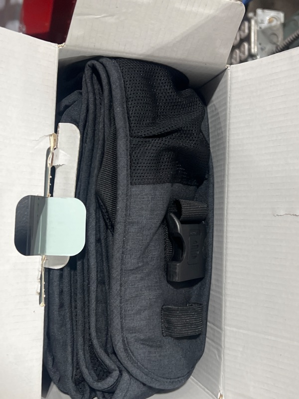 Photo 1 of BABYMUST Hipseat Baby Carrier, Advanced Adjustable Waistband & Various Pockets, Ergonomic Carrier for Newborns to Toddlers up to 66lbs, Black