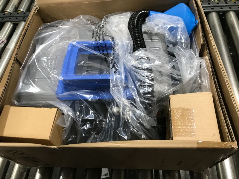 Photo 2 of AlphaWorks Fogger Machine Disinfectant Hydroponics ULV Sprayer 48V DC Lithium Ion Cordless Backpack Mist Duster Blower 2.6GAL 1-10GPH Adjustable Particle Size 0-50um/Mm