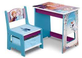 Photo 1 of Frozen II Kids Wood Desk and Chair Set
