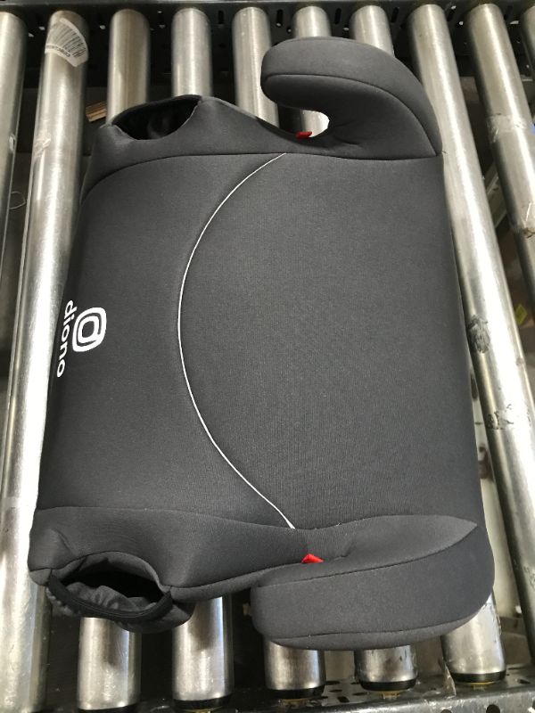 Photo 2 of Diono Solana 2022, No Latch, Single Backless Booster Car Seat, Lightweight, Machine Washable Covers, Cup Holders, Charcoal Gray NEW! Single Charcoal Gray