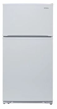 Photo 1 of 21 CU. FT. TOP MOUNT REFRIGERATOR - WHITE--- parts only 
