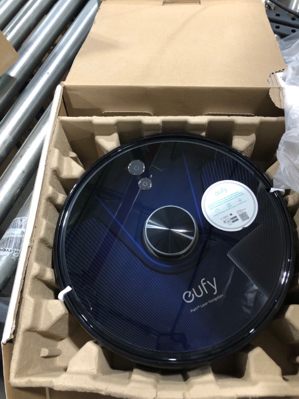 Photo 4 of eufy Clean by Anker, Clean G40+, Robot Vacuum, Self-Emptying Robot Vacuum, 2,500Pa Suction Power, WiFi Connected, Planned Pathfinding, Ultra-Slim Design, Perfect for Daily Cleaning
