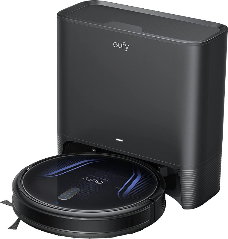 Photo 1 of eufy Clean by Anker, Clean G40+, Robot Vacuum, Self-Emptying Robot Vacuum, 2,500Pa Suction Power, WiFi Connected, Planned Pathfinding, Ultra-Slim Design, Perfect for Daily Cleaning
