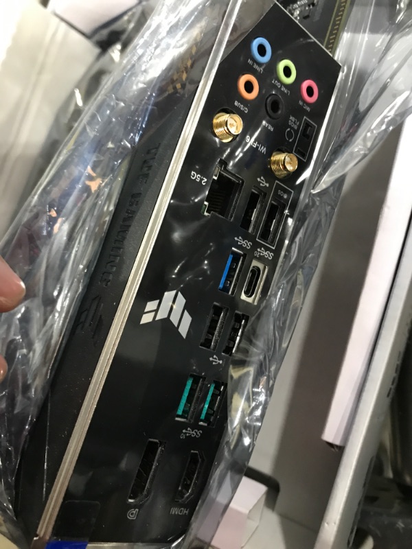 Photo 1 of ASUS TUF Gaming B650M-PLUS WiFi Socket AM5 (LGA 1718) Ryzen 7000 mATX Gaming Motherboard(14 Power Stages, PCIe® 5.0 M.2 Support, DDR5 Memory, 2.5 Gb Ethernet, WiFi 6, USB4® Support and Aura Sync)