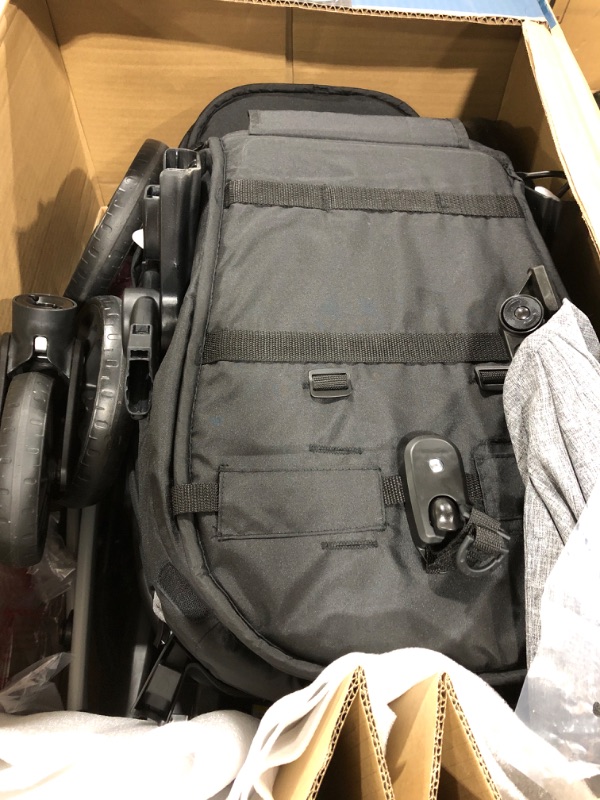 Photo 3 of Graco Modes Pramette Travel System, Includes Baby Stroller with True Pram Mode, Reversible Seat, One Hand Fold, Extra Storage, Child Tray and SnugRide 35 Infant Car Seat, Ellington Pramette Ellington