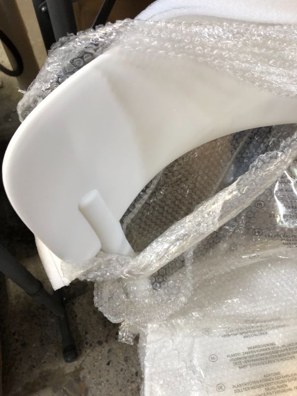 Photo 4 of Amazon Basics White, Curved Back Dining Chair-, Premium Plastic
