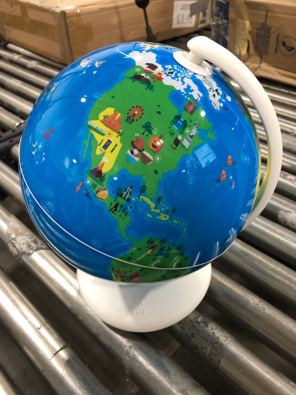 Photo 2 of Orboot by PlayShifu - Earth and World of Dinosaurs (app Based) Set of 2 Interactive AR Globes for STEM Learning at Home