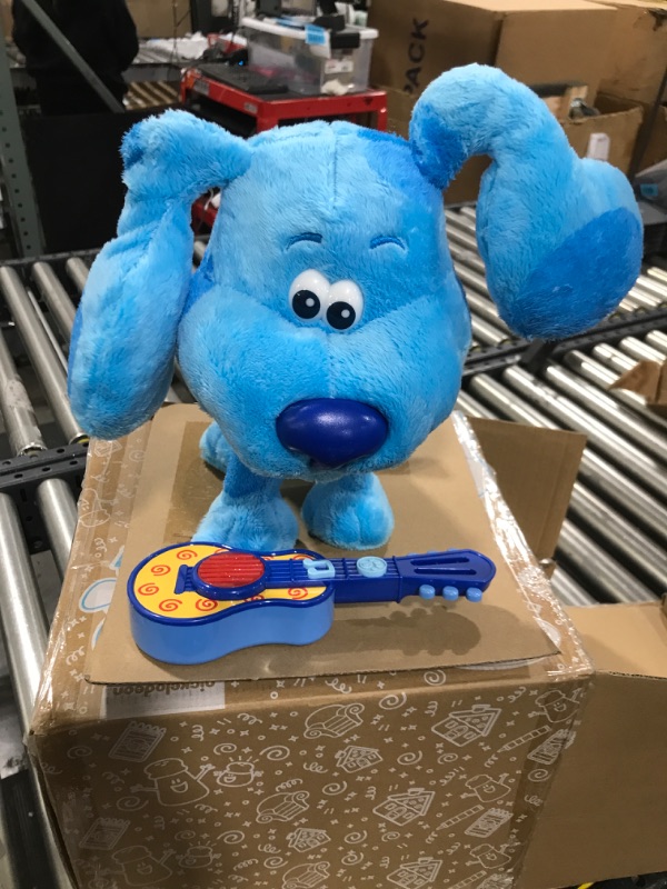 Photo 2 of Blue’s Clues & You! Dance-Along Blue Plush, by Just Play