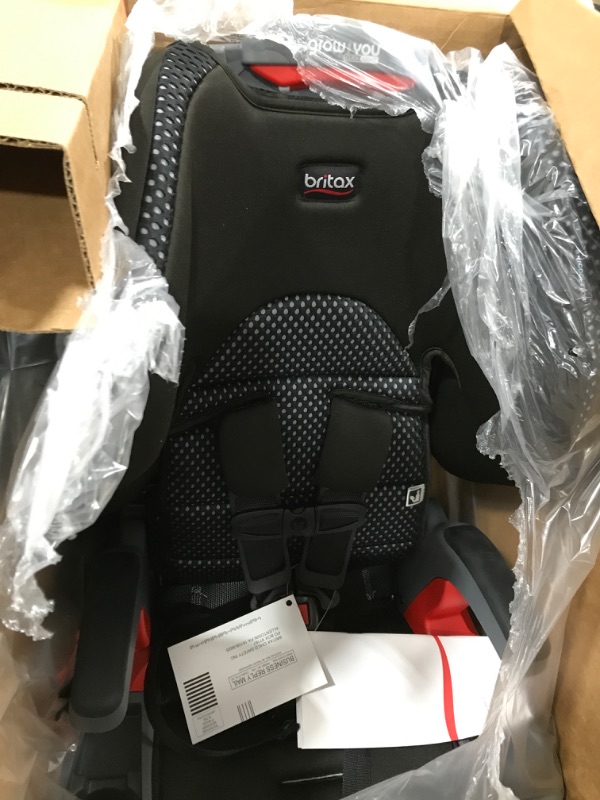 Photo 2 of Britax Grow with You ClickTight Harness-2-Booster Car Seat, Cool Flow Gray ClickTight Cool Flow Gray